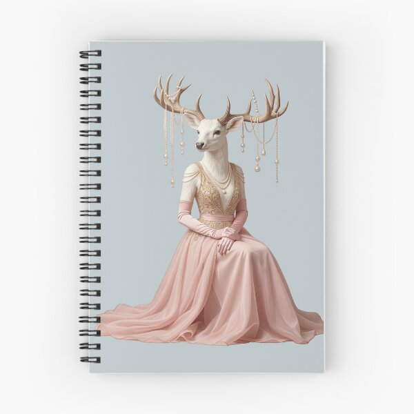 Item preview, Elegant Deer Couture Fantasy Portrait designed and sold by MegaNovaArt.