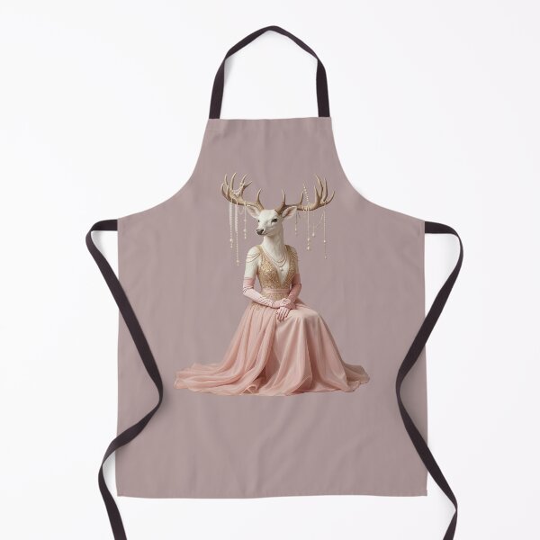 Item preview, Elegant Deer Couture Fantasy Portrait designed and sold by MegaNovaArt.