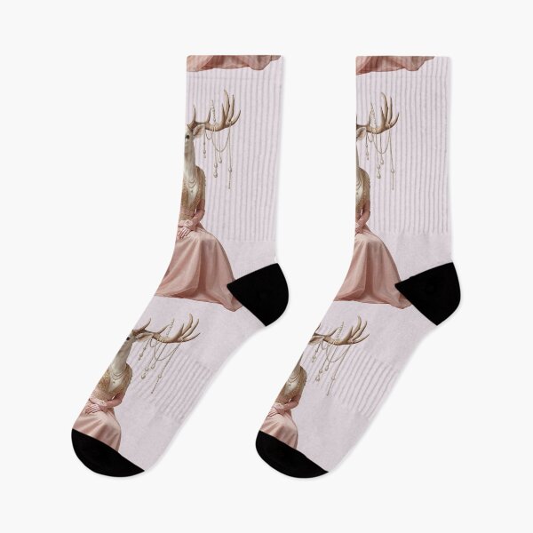 Item preview, Elegant Deer Couture Fantasy Portrait designed and sold by MegaNovaArt.