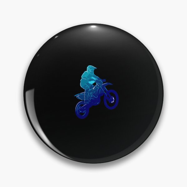 Item preview, Blue Gradient Motocross Enduro Rider designed and sold by PopStars1993.