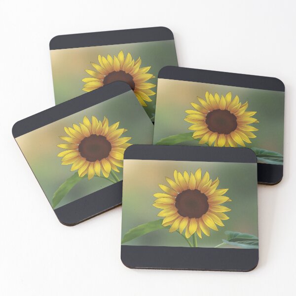 Aperçu de l'œuvre Tournesol d'été créée et vendue par DandelionGroveStudio.