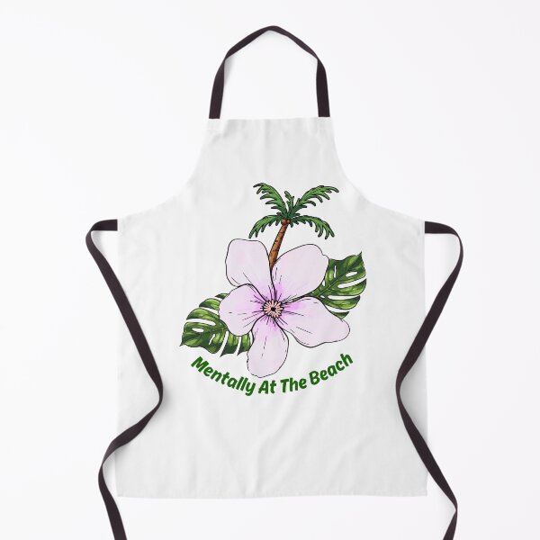 Item preview, Mentally At The Beach Tropical Flower Vacation Graphic designed and sold by KasiaS95.