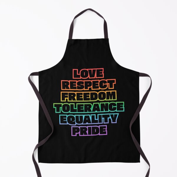 Item preview, Love Respect Freedom Tolerance Equality Pride -  LGBT Pride Values designed and sold by Inspirationmotivation.