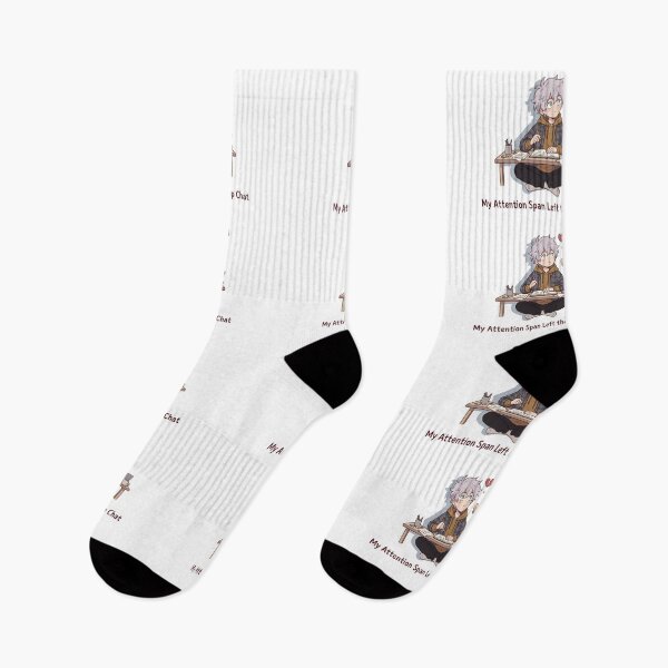 Item preview, My Attention Span Left the Group Chat | Funny Distracted Anime Aesthetic designed and sold by MoodDelay.