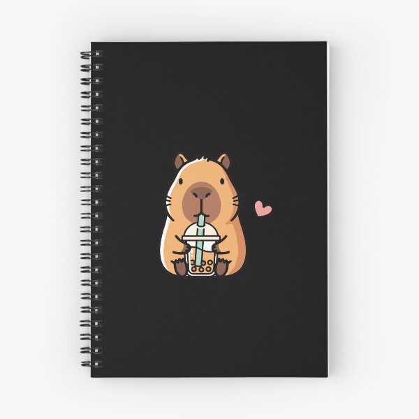 Item preview, Cute Capybara Drinking Bubble Tea Lover designed and sold by PopStars1993.