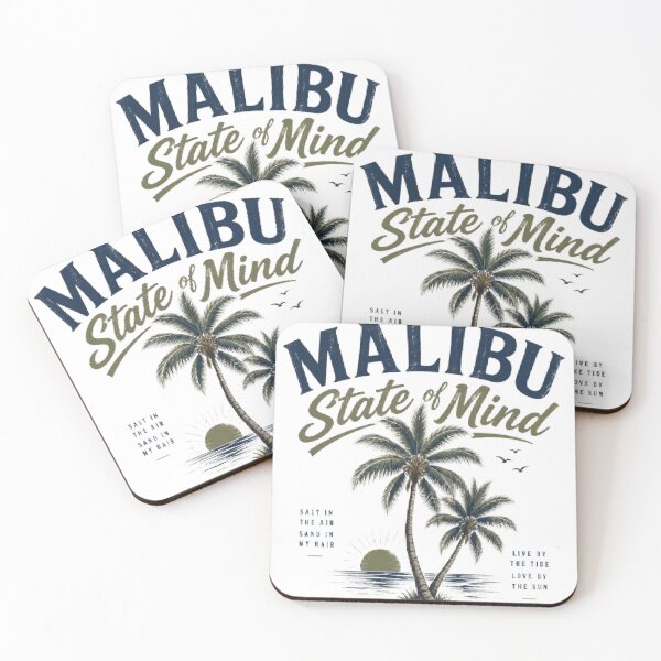Item preview, Malibu State of Mind Shirt | California Beach Aesthetic | Retro Coastal Summer Graphic  designed and sold by AveniaOficial.