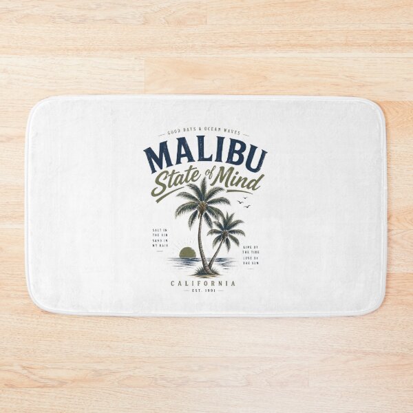 Item preview, Malibu State of Mind Shirt | California Beach Aesthetic | Retro Coastal Summer Graphic  designed and sold by AveniaOficial.