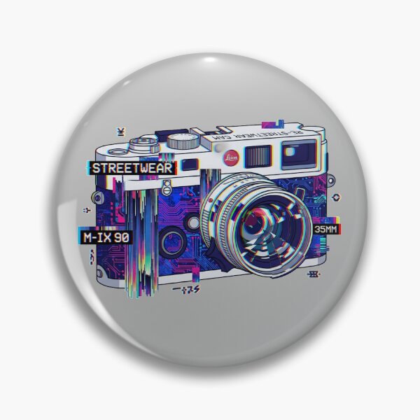 Item preview, Retro Photo Camera Vintage Streetwear Glitch designed and sold by Alma en Cada Detalle.