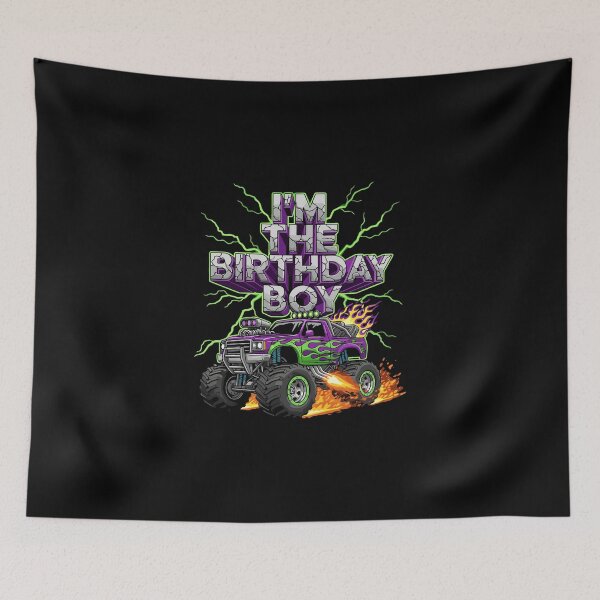 Item preview, Im The Birthday Monster Truck Group Family Matching designed and sold by PopStars1993.