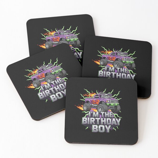 Item preview, Im The Birthday Monster Truck Matching Party designed and sold by PopStars1993.