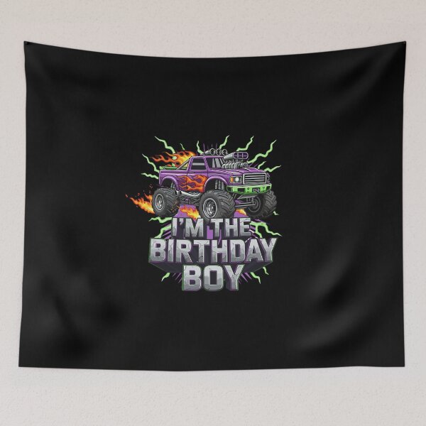 Item preview, Im The Birthday Monster Truck Matching Party designed and sold by PopStars1993.