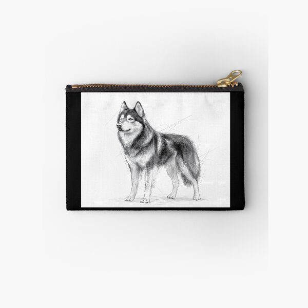 Item preview, Malamute Doggie illustration  designed and sold by Roxane Bay.