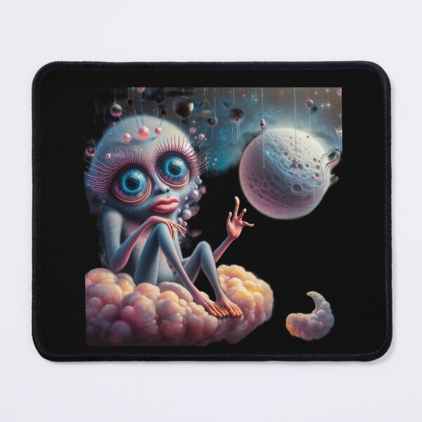 Item preview, Existential Dread on a Fluffy Cloud designed and sold by LujziWorld.