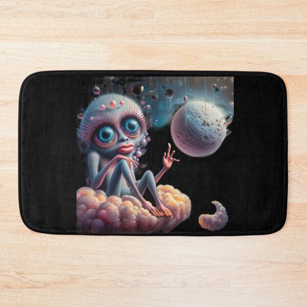 Item preview, Existential Dread on a Fluffy Cloud designed and sold by LujziWorld.