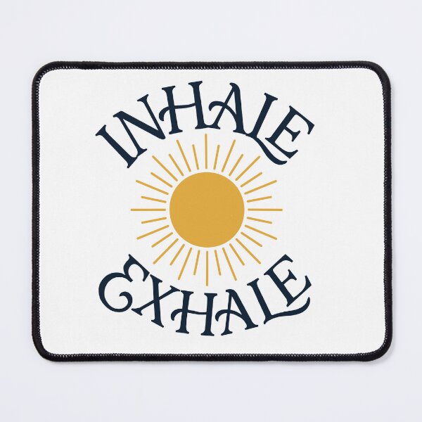 Item preview, Yoga Inhale exhale designed and sold by The Curious Cow.