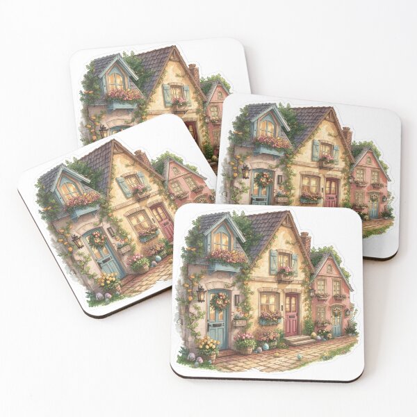 Item preview, Easter Cottage Village designed and sold by CozyinTime.