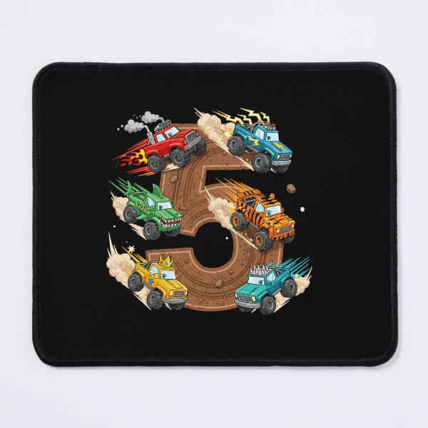 Item preview, 5 Year Old Monster Truck Boy Toddler 5th Birthday designed and sold by PopStars1993.
