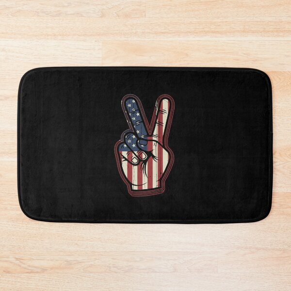 Item preview, Retro Peace Vintage 60s 70s American Flag Hippie designed and sold by PopStars1993.