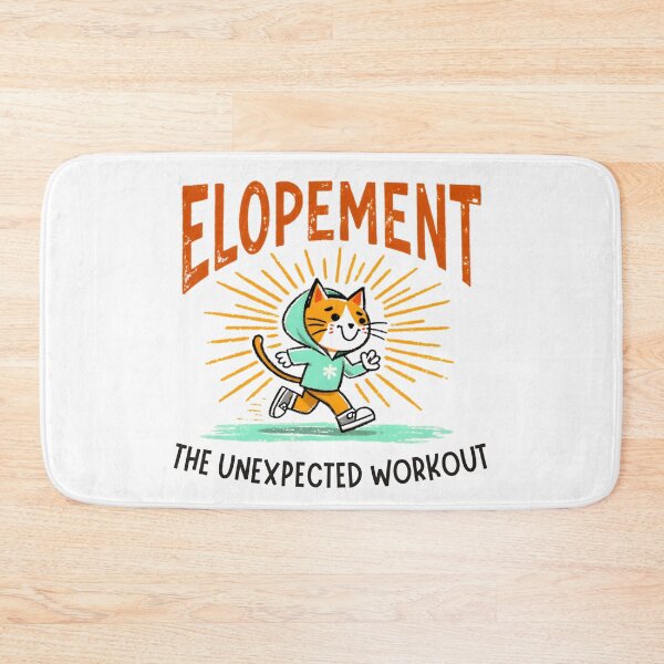 Item preview, Elopement The Unexpected Workout designed and sold by LunaMagicStudio.