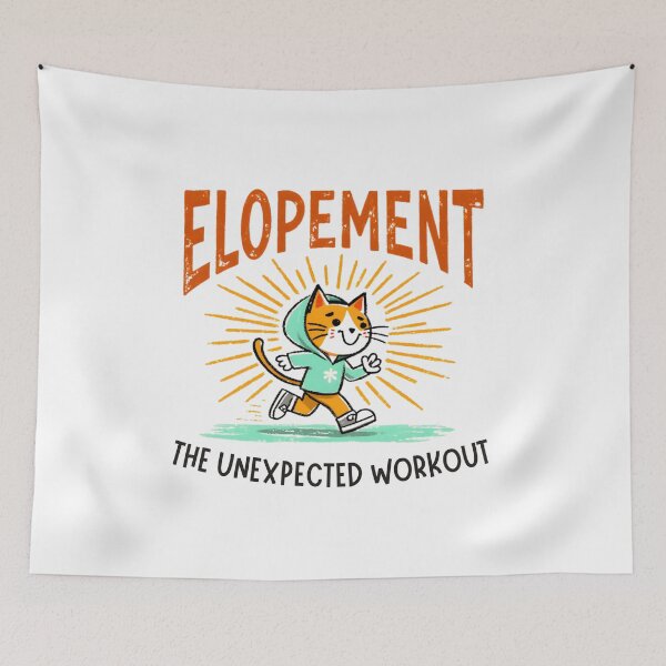 Item preview, Elopement The Unexpected Workout designed and sold by LunaMagicStudio.