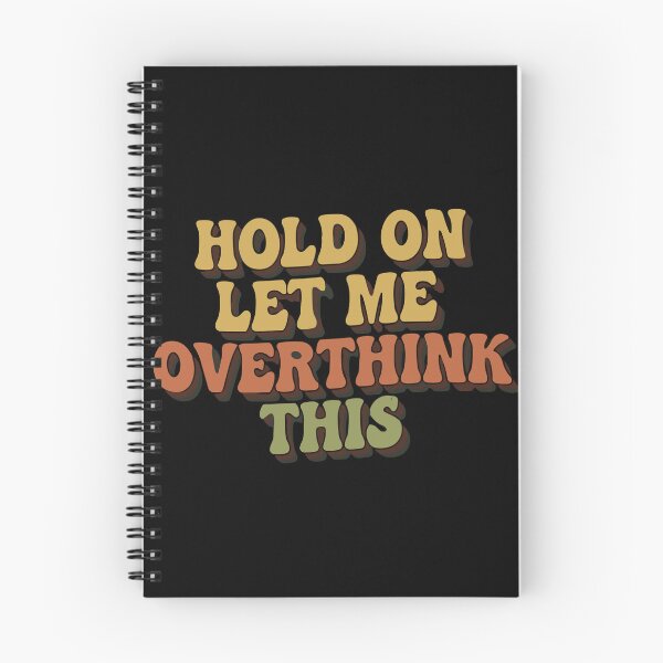 Item preview, Vintage Retro 70s Sarcastic Overthink This Quote designed and sold by PopStars1993.
