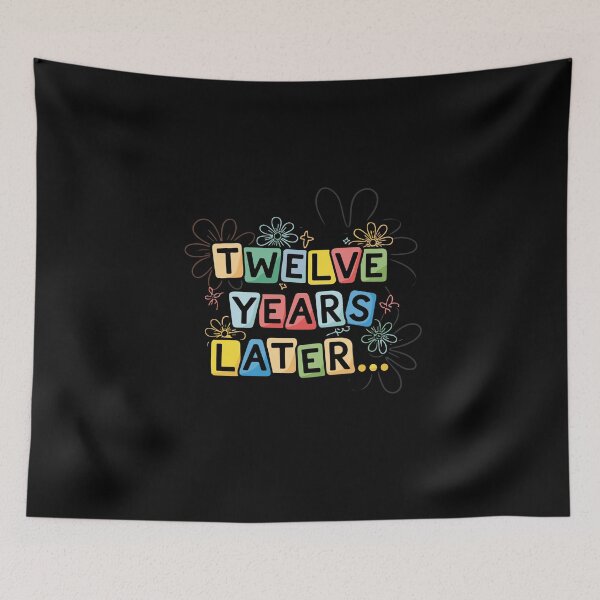 Item preview, Twelve Years Later Funny Meme 12 Year Old 12th Birthday Blocks designed and sold by PopStars1993.