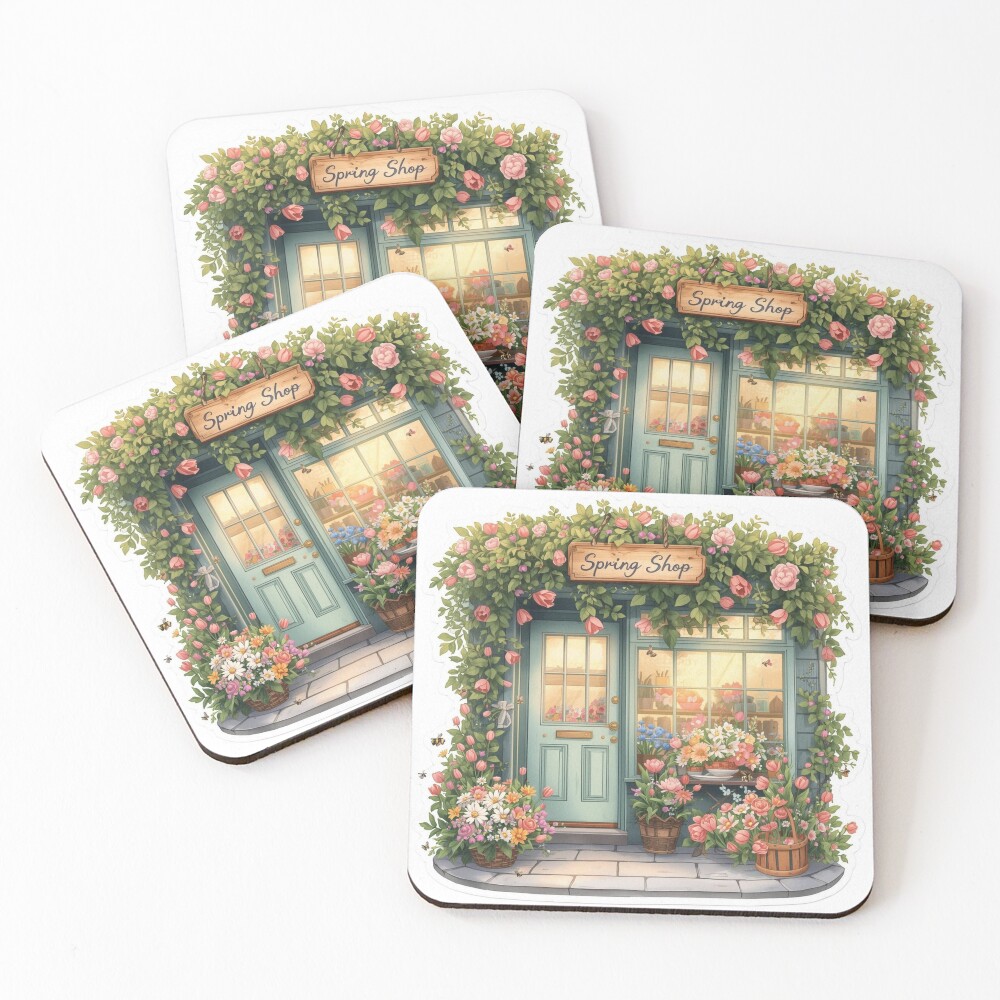 Item preview, Coasters (Set of 4) designed and sold by CozyinTime.