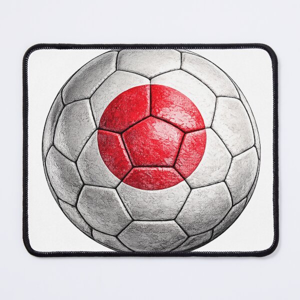 Item preview, Japan Football Flag Design designed and sold by redsharkuk.