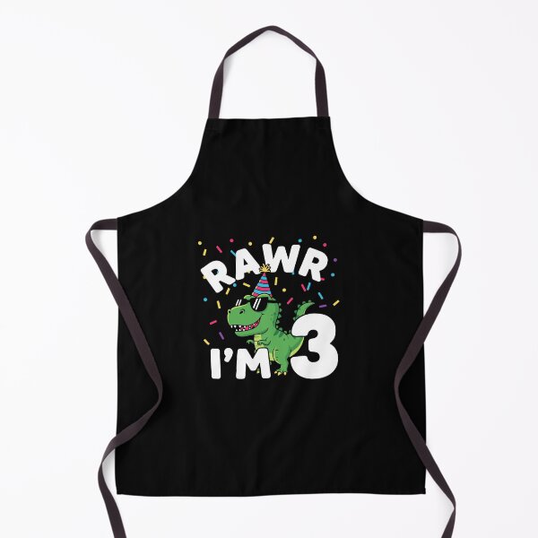 Item preview, Three Rawr I'm 3 Years Old T Rex Dinosaur 3rd Birthday Boys Party designed and sold by PopStars1993.