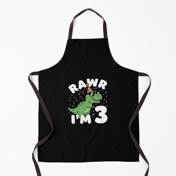 Item preview, Three Rawr I'm 3 Years Old T Rex Dinosaur 3rd Birthday Boys designed and sold by PopStars1993.