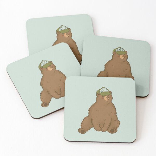 Item preview, Ranger Bear with Hat "Women Want Me, Fish Fear Me"  designed and sold by LazySueCreations.