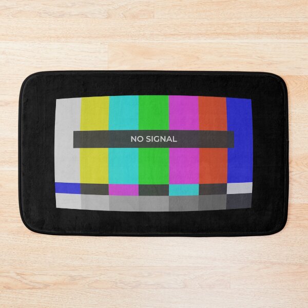 Item preview, no signal TV screen designed and sold by Whimsical Finds.