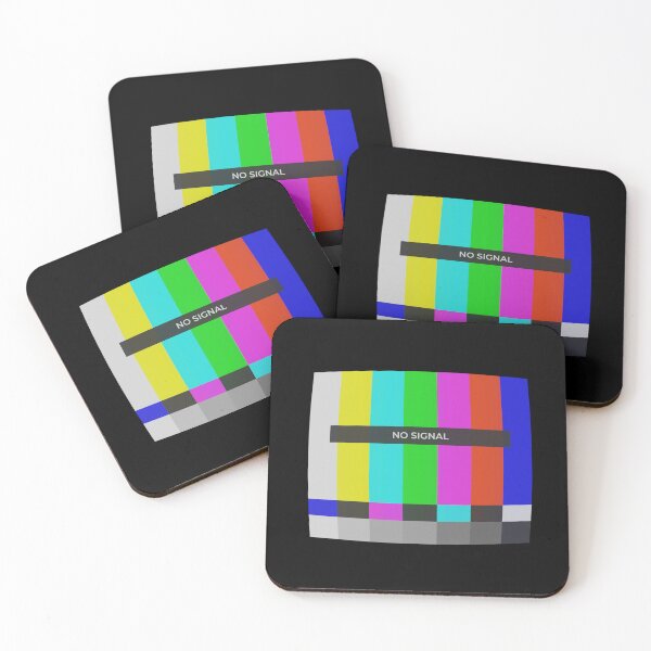 Item preview, no signal TV screen designed and sold by Whimsical Finds.