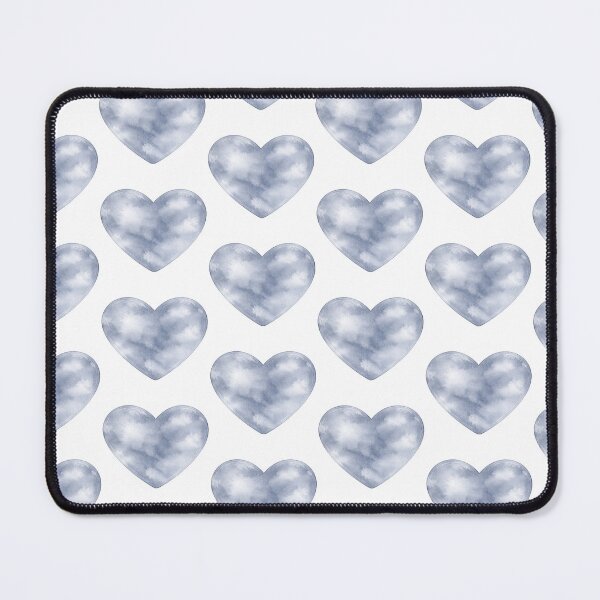 Item preview, Ice Blue Watercolor Heart designed and sold by Blink Art Studio.