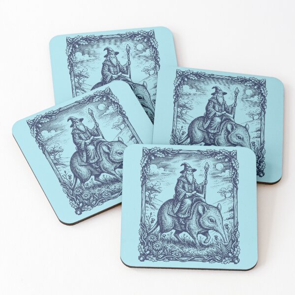 Item preview, Mystic Wizard Riding Fantasy Creature designed and sold by d247.