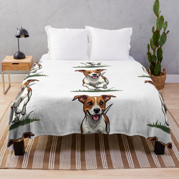 Item preview, Running Jack Russell Terrier on grass designed and sold by Prints by Mat.