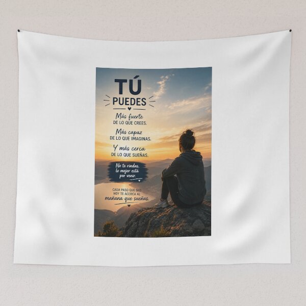 Item preview, Believe in Yourself | Motivational Quote Sunset Design designed and sold by Frasesmotiva56.