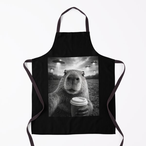 Item preview, Capybara UFO Selfie Funny Deadpan Humor Gift for Introverts designed and sold by Say It With Ink.