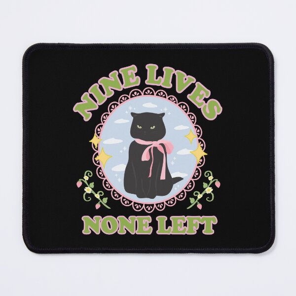 Item preview, Nine lives, none left designed and sold by Bruna Esmanhotto.