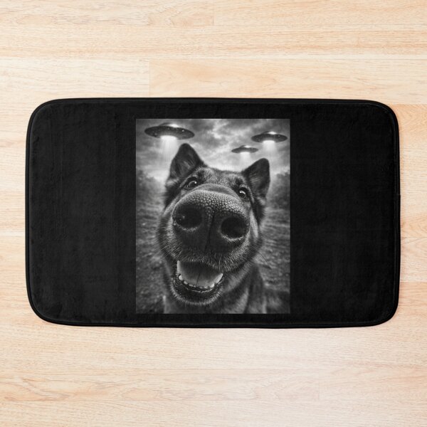 Item preview, Dog UFO Selfie Funny Derpy Meme Gift for Dog People designed and sold by Say It With Ink.