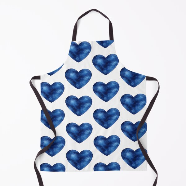 Item preview, Navy Watercolor Heart designed and sold by Blink Art Studio.