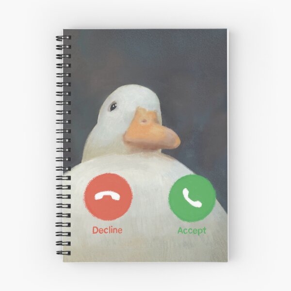 Item preview, Call Received: Duck Friend Incoming designed and sold by LazySueCreations.