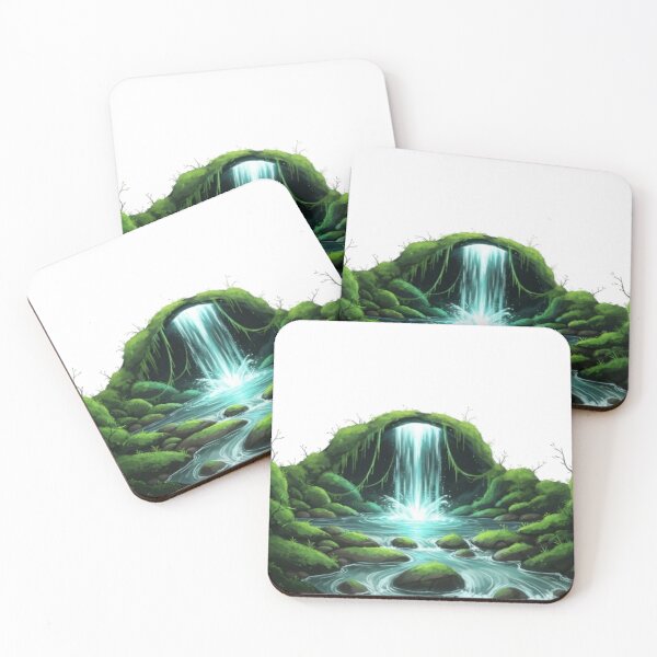 Item preview, Mystic Waterfall – Luminous Nature Design designed and sold by Cristhian Almanza.