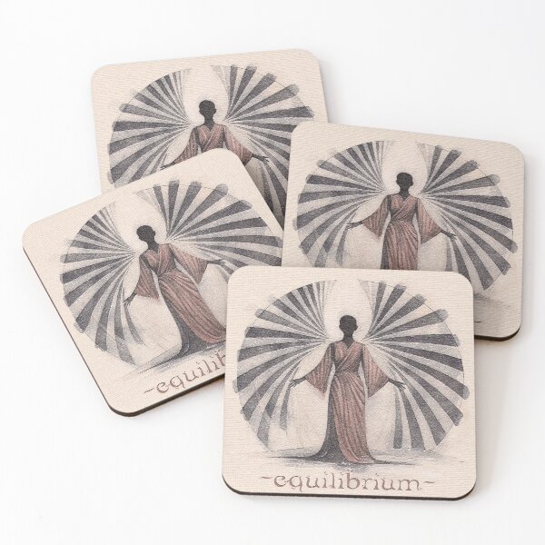 Item preview, Radiant Balance – Mystic Silhouette Art designed and sold by zoliartdesign.