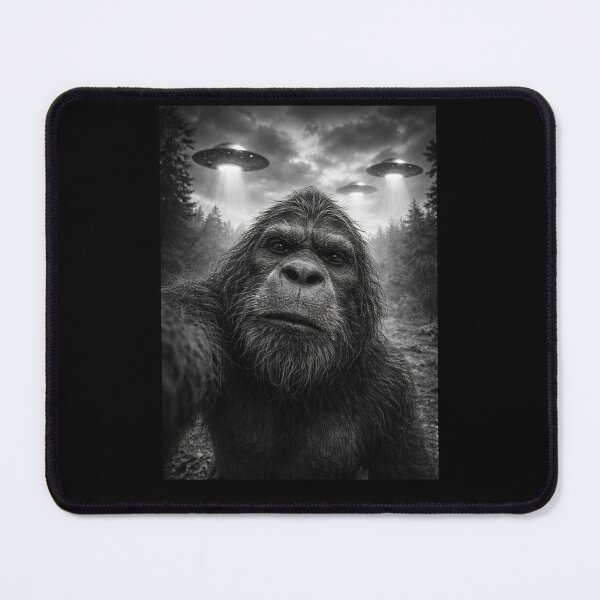 Item preview, Bigfoot UFO Selfie Funny Cryptid Humor Gift for Skeptics designed and sold by Say It With Ink.