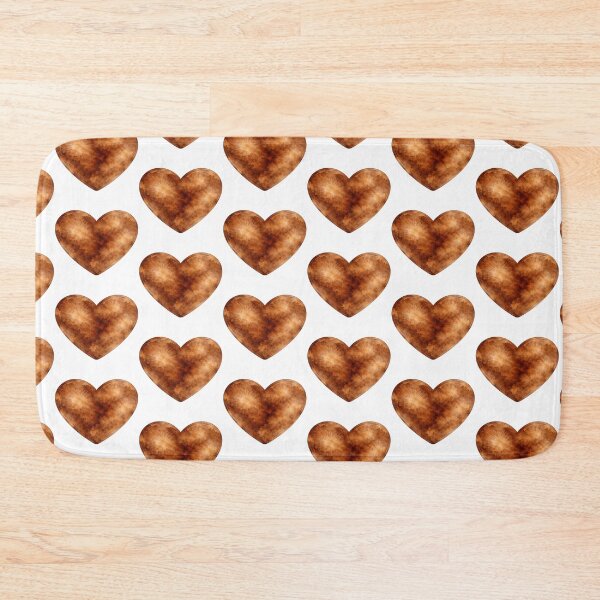 Item preview, Brown Watercolor Heart designed and sold by Blink Art Studio.