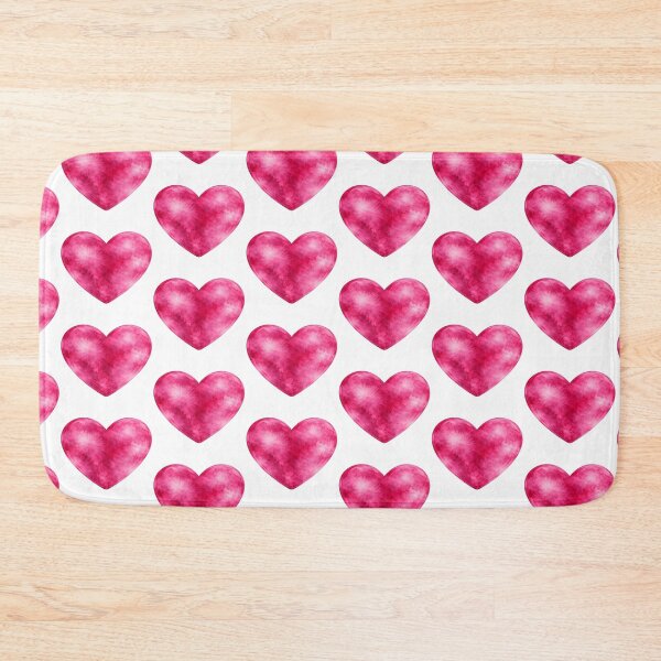 Item preview, Dark Pink Watercolor Heart designed and sold by Blink Art Studio.