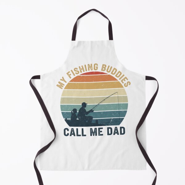 Item preview, My Fishing Buddies Call Me Dad – Retro Fishing Dad designed and sold by rawaart1.