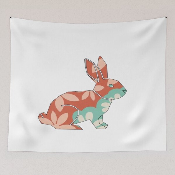Item preview, Origami Rabbit – Geometric Nature Design designed and sold by Cristhian Almanza.