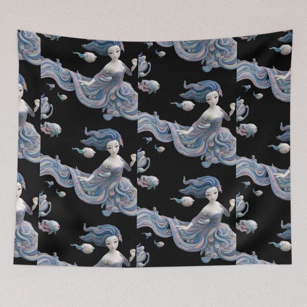 Item preview, Flowing with the Cosmic Tide designed and sold by LujziWorld.